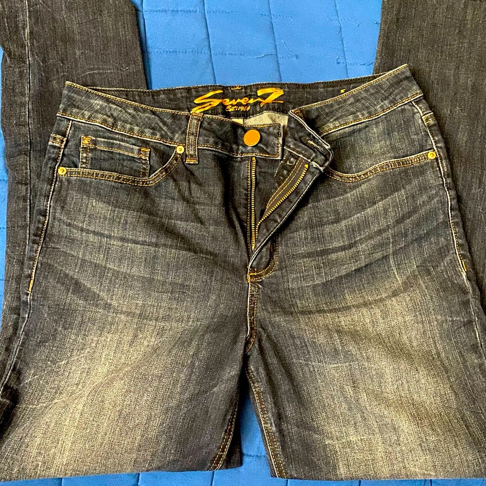 Seven jeans size 12 straight leg